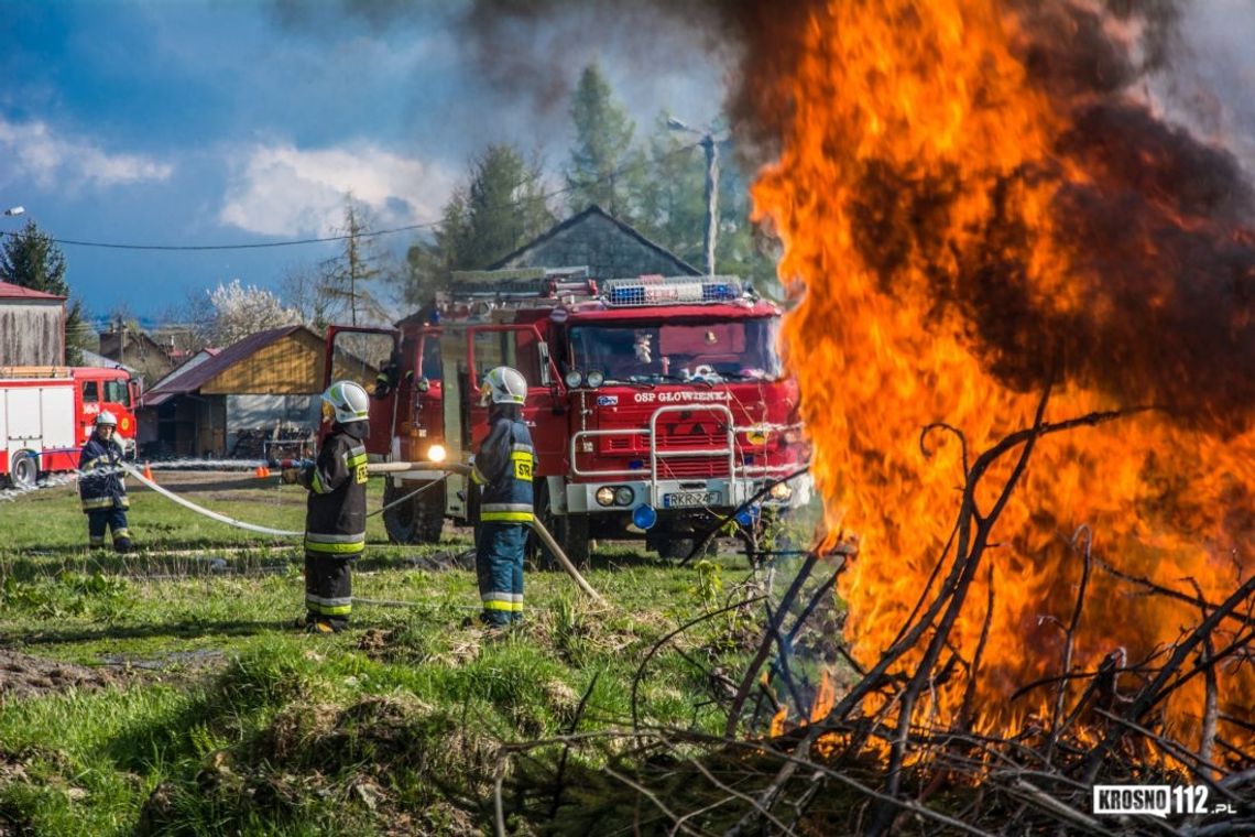 NIŻNA ŁĄKA: Manewry gminne jednostek OSP