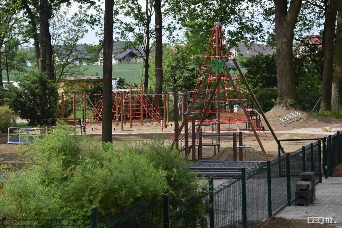 Nowa atrakcja dla najmłodszych w Korczynie. Otwarcie placu zabaw już dzisiaj