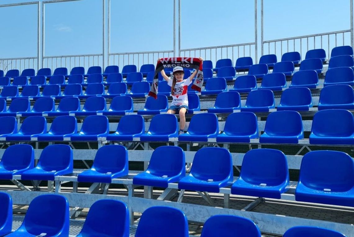 Nowa trybuna dla kibiców na stadionie przy Legionów