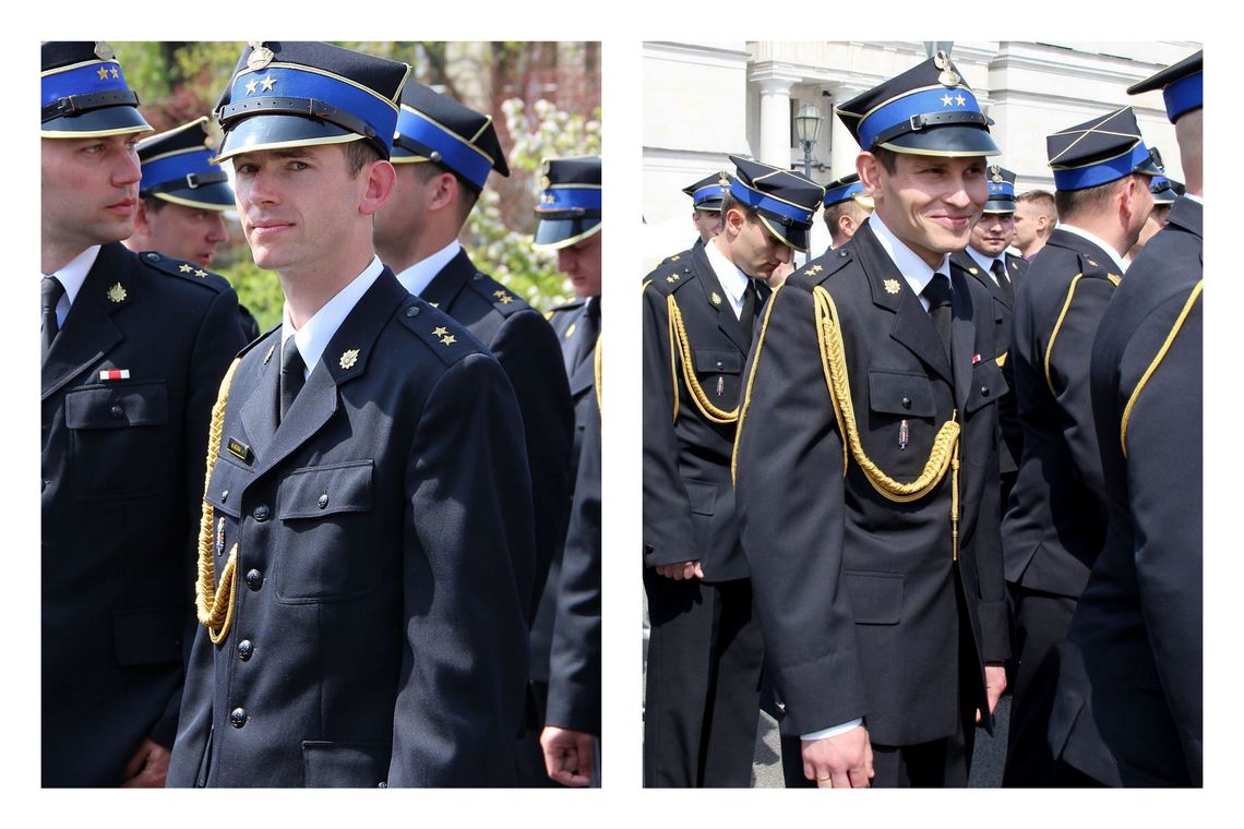 Nowi oficerowie w Komendzie Miejskiej PSP w Krośnie