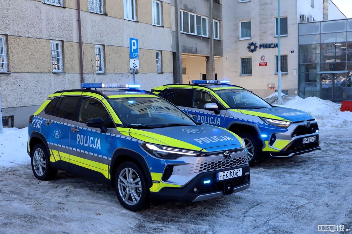 Nowoczesne radiowozy w służbie krośnieńskiej drogówki