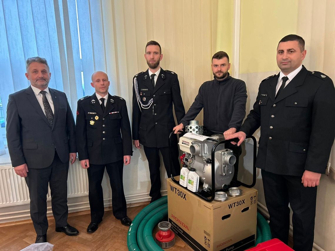 Nowoczesny sprzęt dla OSP w Gminie Wojaszówka