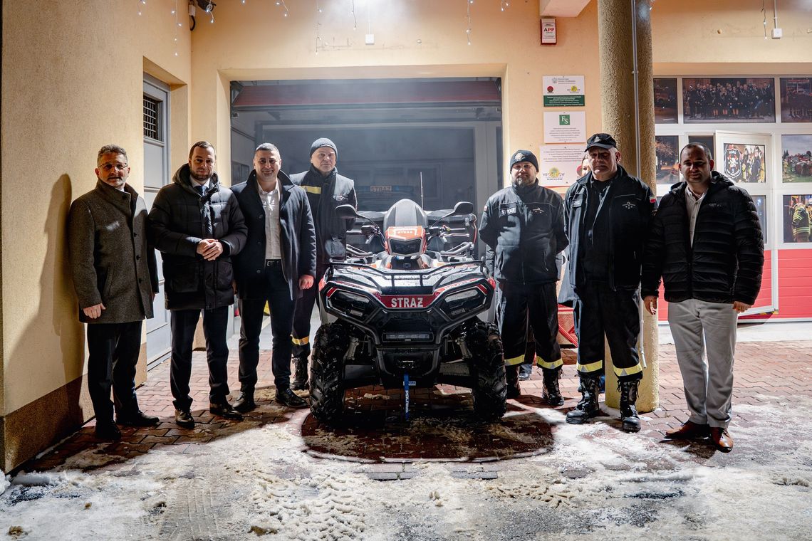 Nowy quad ratowniczy dla OSP Odrzykoń