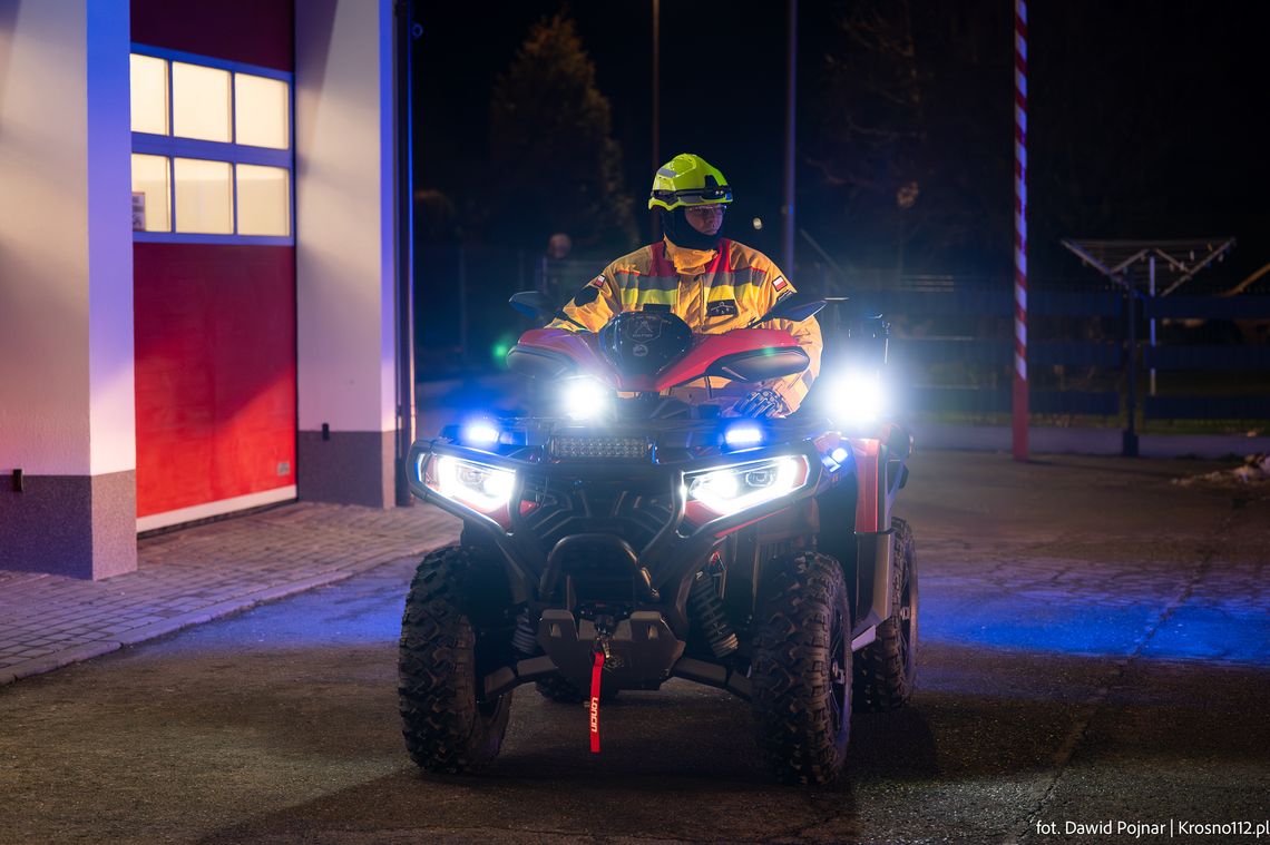Nowy quad ratowniczy w OSP KSRG Pustyny