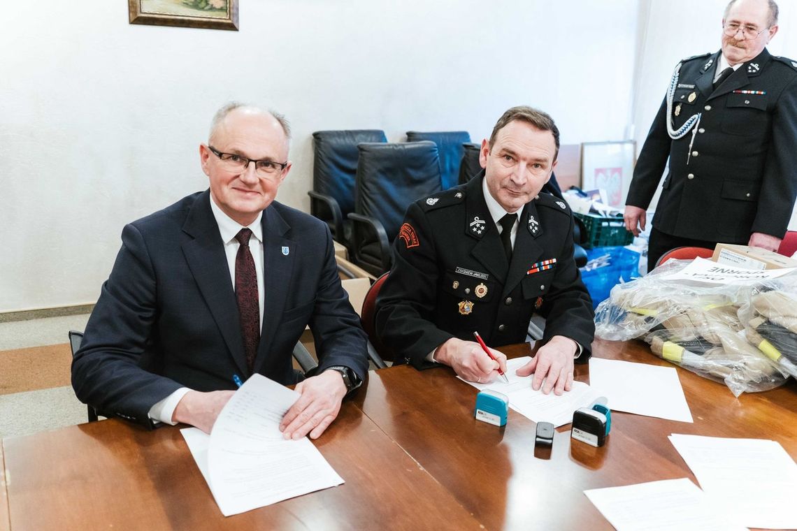 Nowy sprzęt dla jednostek OSP z terenu Gminy Korczyna