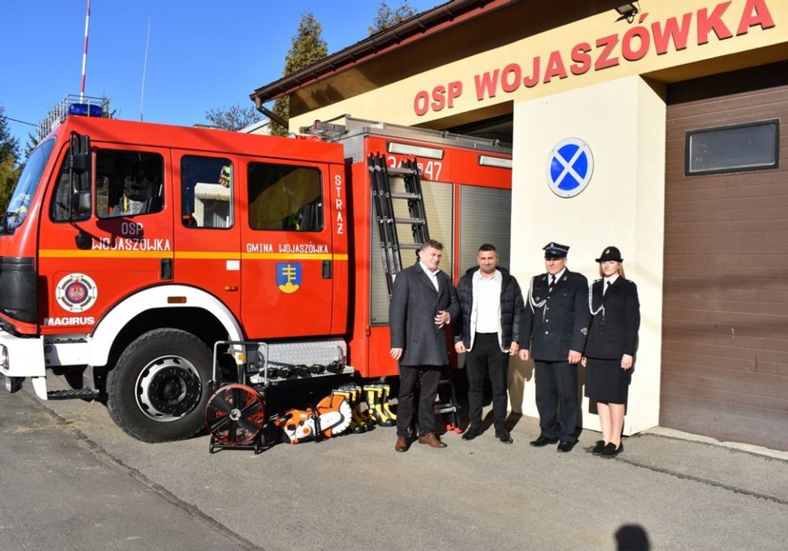 Nowy sprzęt dla strażaków OSP Wojaszówka