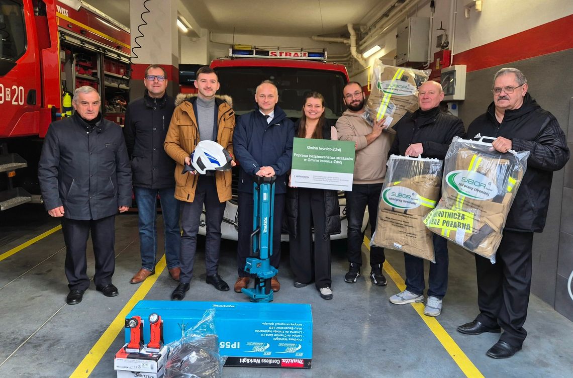 Nowy sprzęt dla strażaków OSP z gmin Rymanów i Iwonicz-Zdrój
