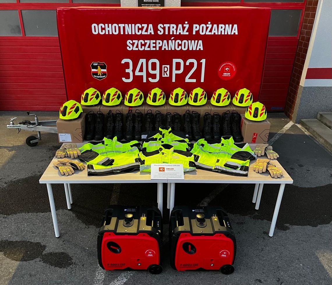 Nowy sprzęt i wyższe kompetencje. OSP KSRG Szczepańcowa kończy kluczowy projekt