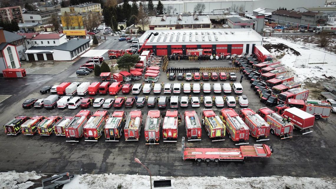 Nowy sprzęt, inwestycje i podsumowanie roku podkarpackich strażaków