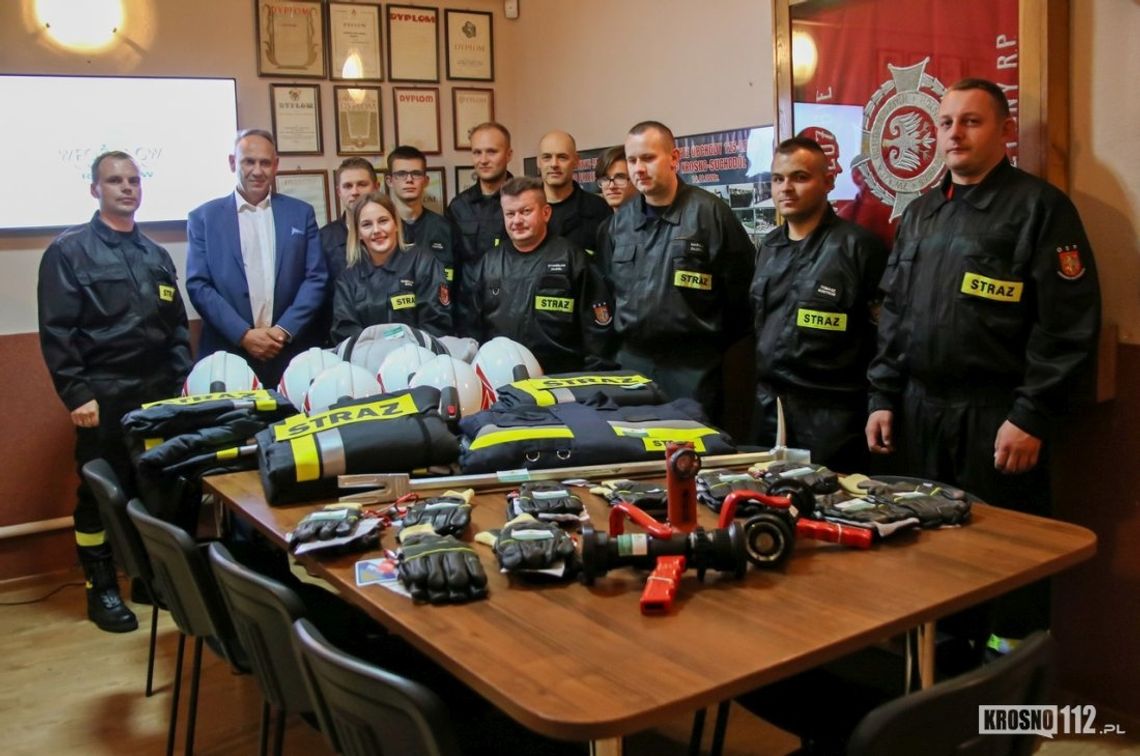 Nowy sprzęt w OSP Krosno-Suchodół