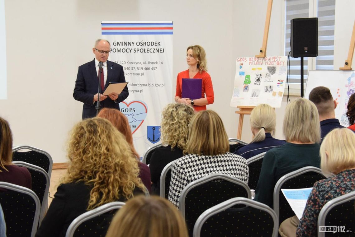 O tym, jak chronić najmłodszych rozmawiano w Komborni