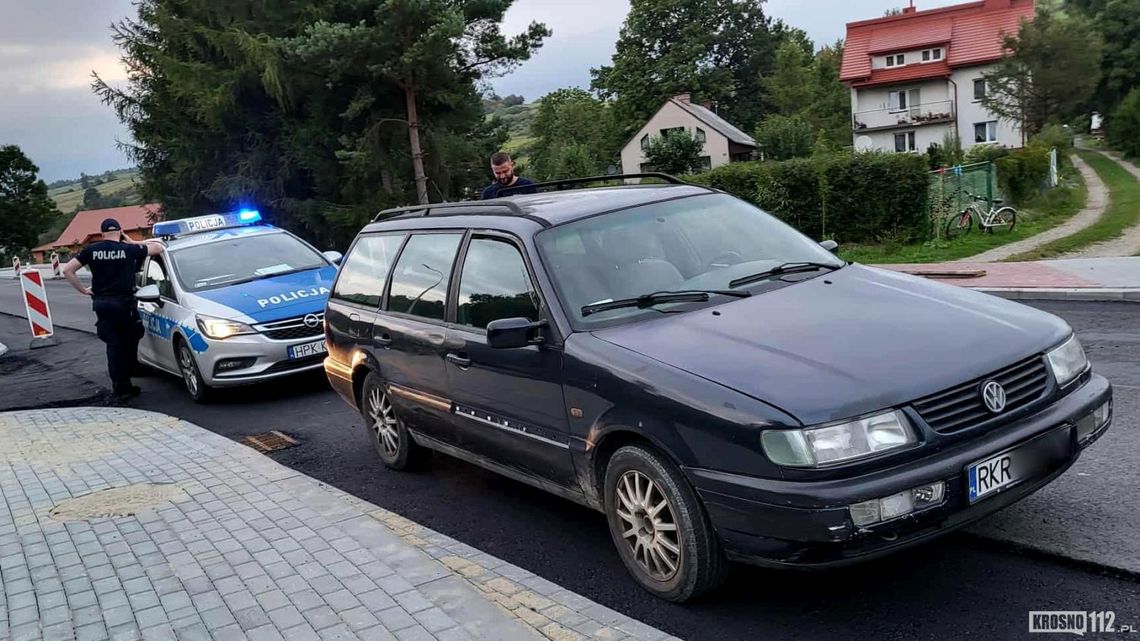 Obywatelska czujność w Posadzie Jaśliskiej. Pijany kierowca zatrzymany dzięki świadkom