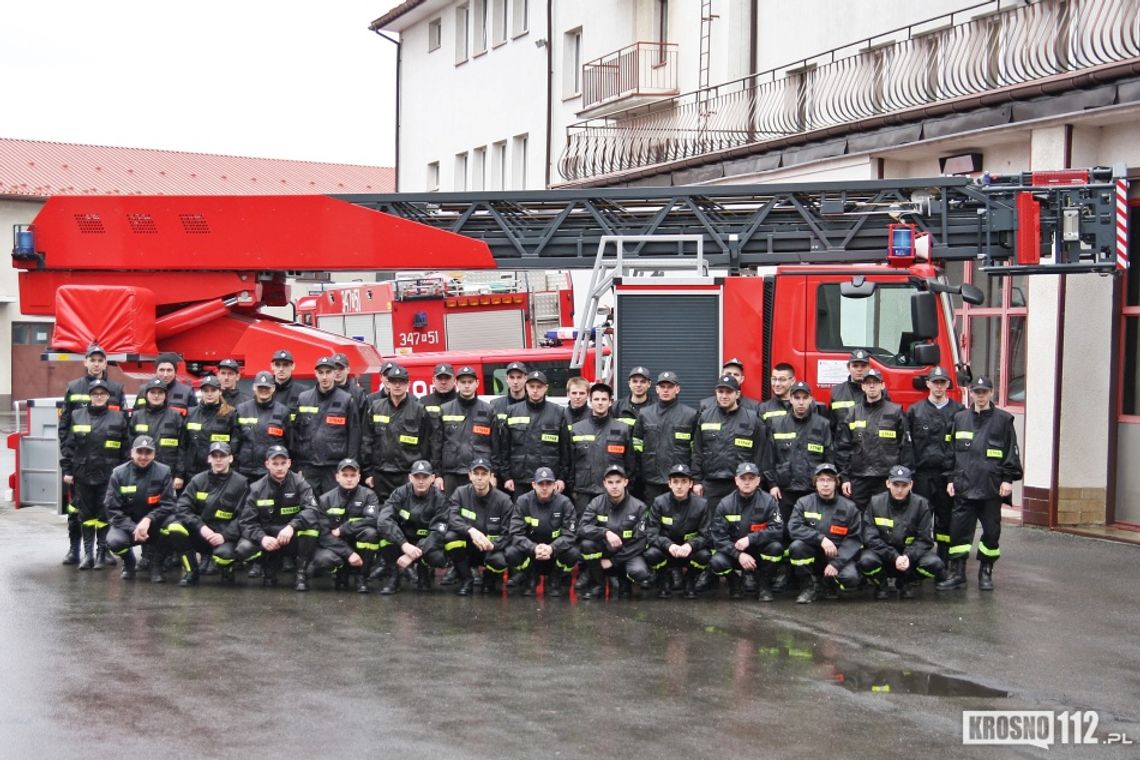 Ochotnicy przeszkoleni na strażaków - ratowników