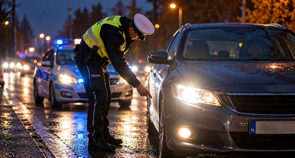 Od dziś policja patrzy na światła. Mandat to nie wszystko. Można stracić dowód rejestracyjny