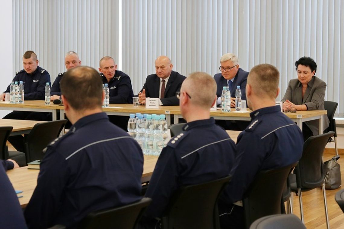 Odprawa roczna krośnieńskiej Policji