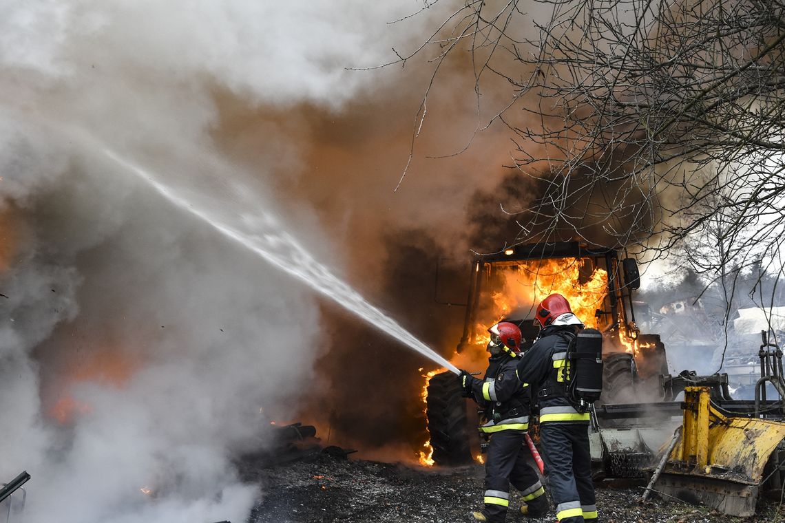 Odrzykoń: Przedświąteczna tragedia - spłonął dom z dobytkiem