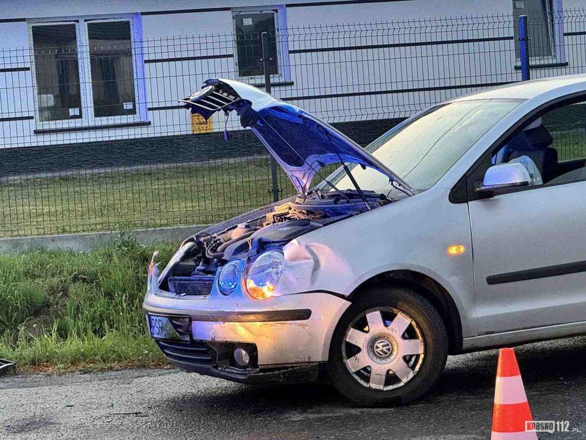 Odrzykoń. Zderzenie Mercedesa z Volkswagenem