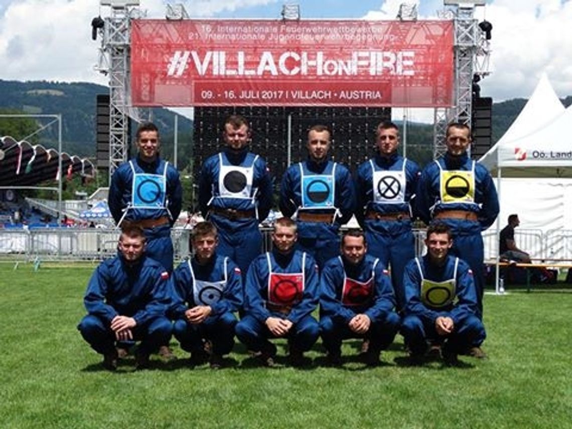 OSP Jabłonica Polska na międzynarodowych zawodach Villach on Fire w Austrii!