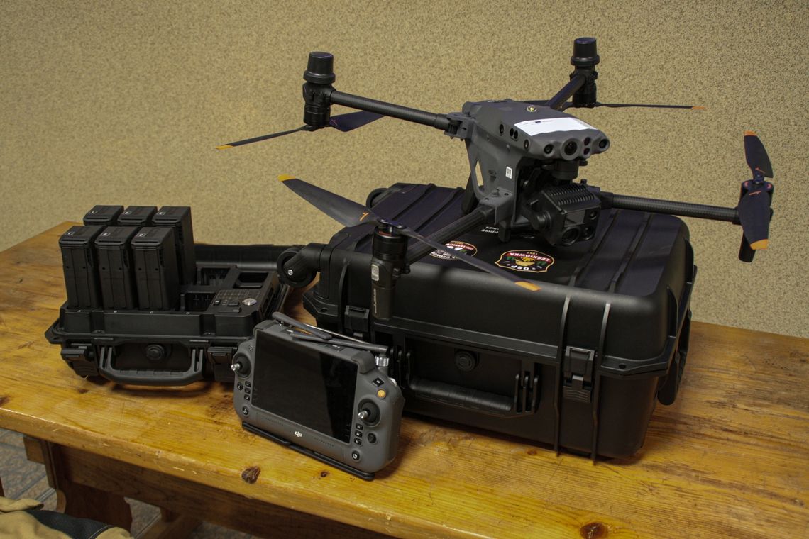 OSP Leśniówka: dron z kamerą termowizyjną wzmocni działania ratowników
