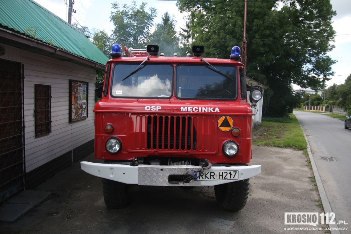 OSP MĘCINKA: Wspomóż remont samochodu