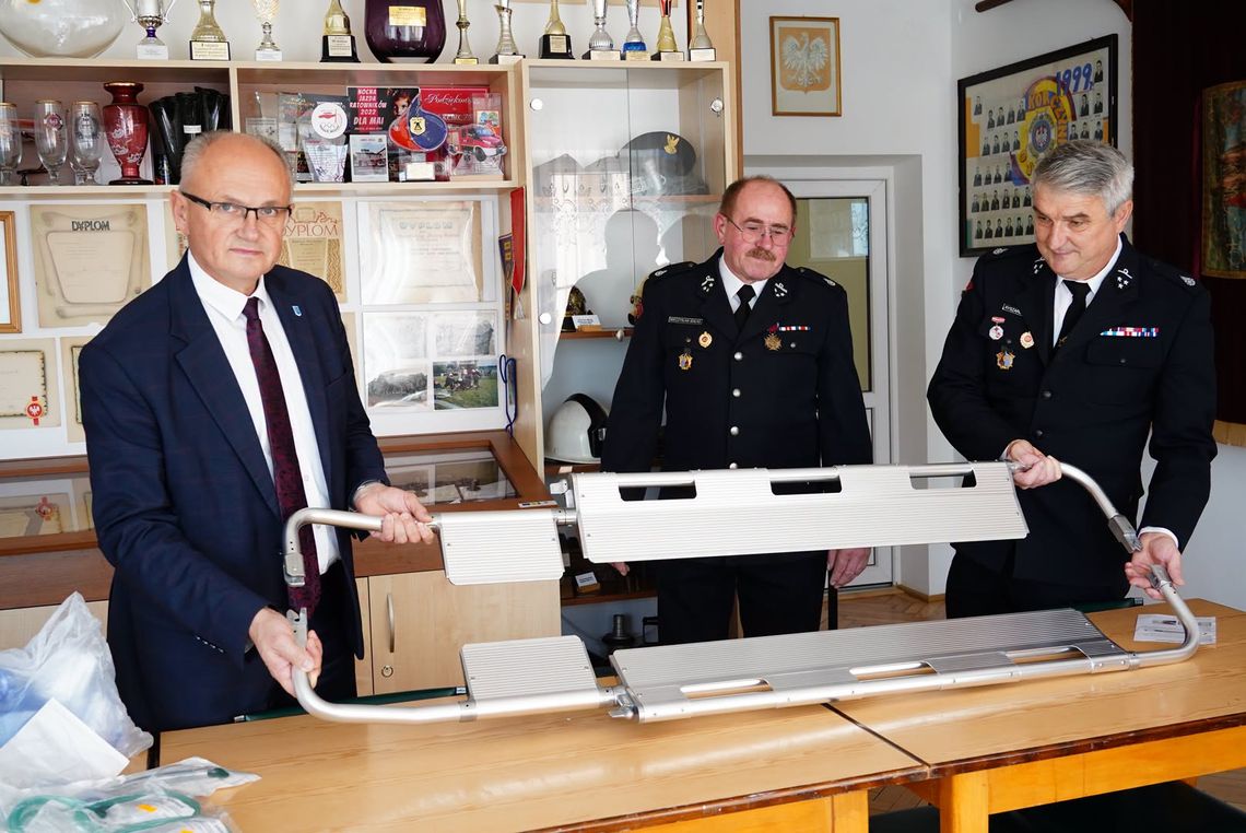 OSP z gminy Korczyna doposażone w sprzęt medyczny OSP z gminy Korczyna doposażone w sprzęt medyczny