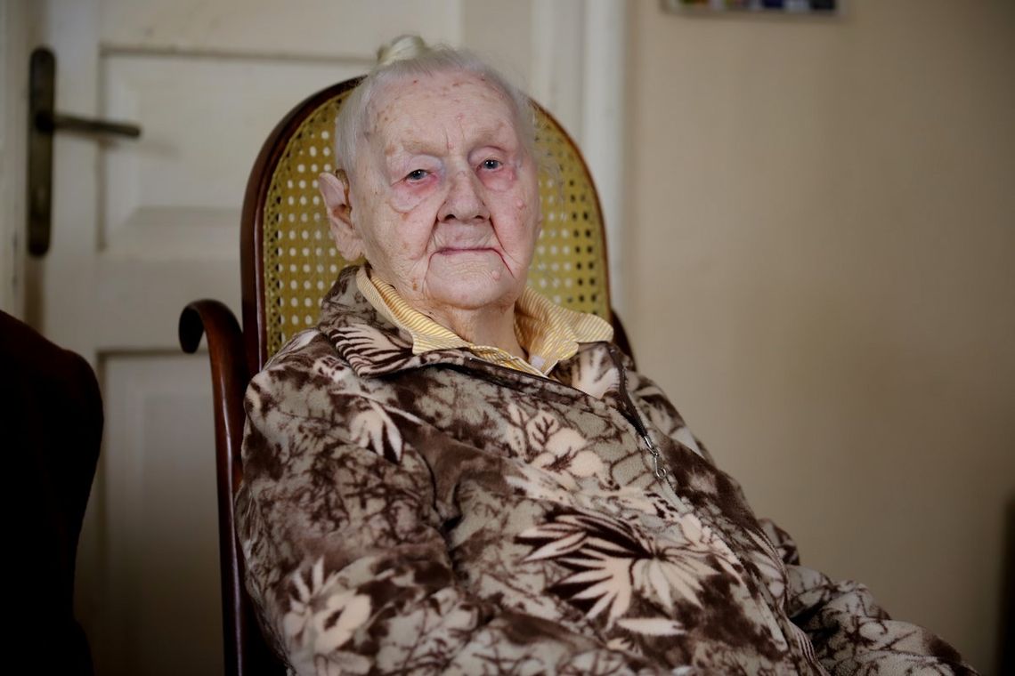 Pani Maria Wilusz z Dobieszyna skończyła 102. lata!