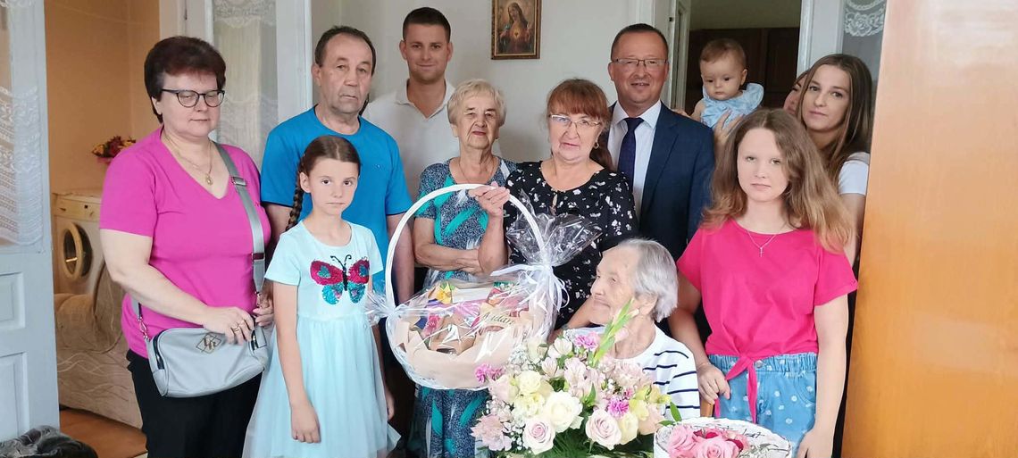 Pani Wanda z gminy Chorkówki skończyła 100 lat