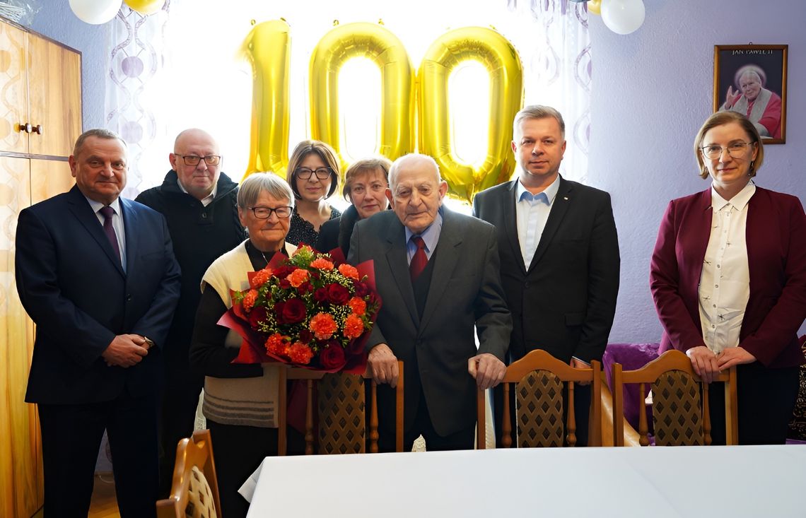 Piękny jubileusz w Dobieszynie. Pan Rudolf Fal świętował setne urodziny