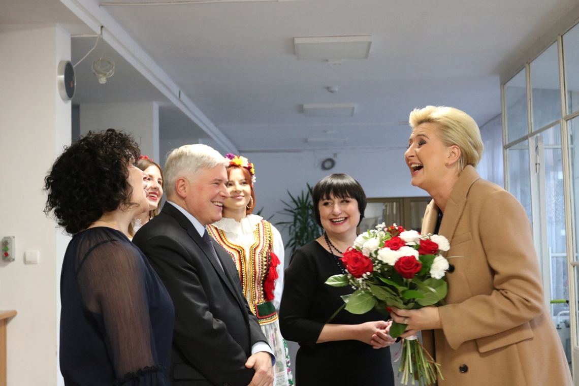 Pierwsza Dama RP z wizytą w Krośnie