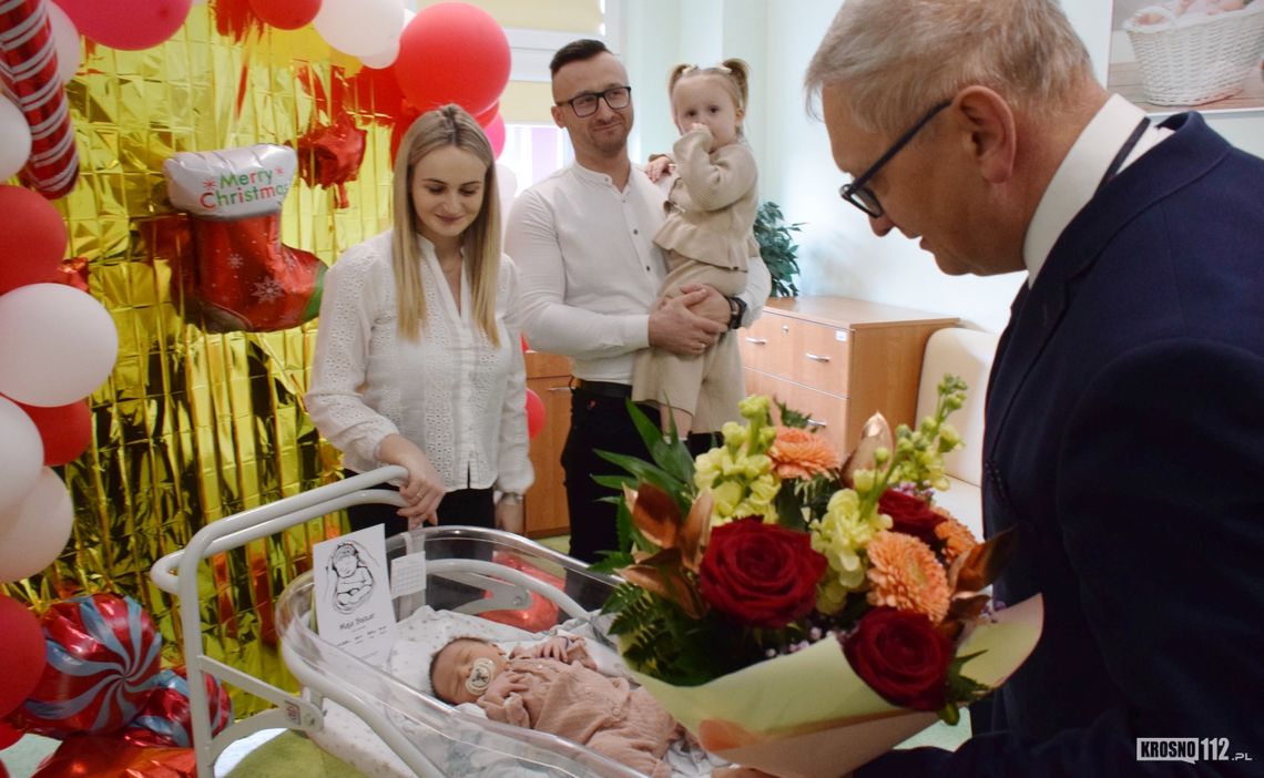 Pierwsza krośnianka urodzona w 2026 roku ma na imię Maja