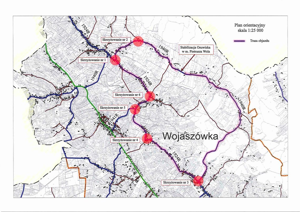 PIETRUSZA WOLA: Droga zamknięta do listopada