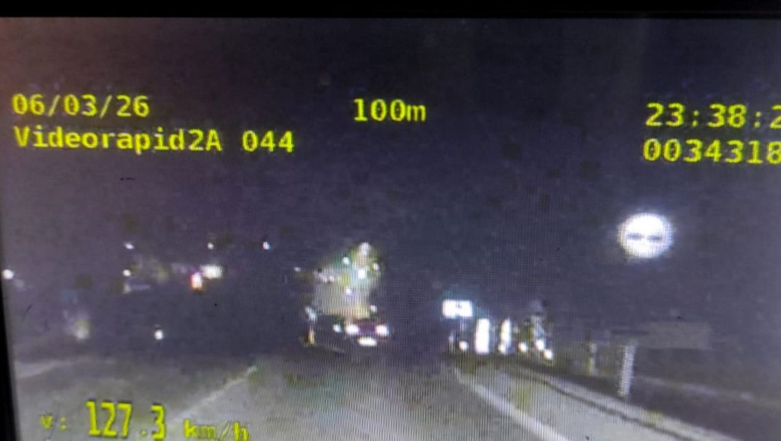 Pijany kierowca pędził 127 km/h przez Krosno. Nie miał prawa jazdy