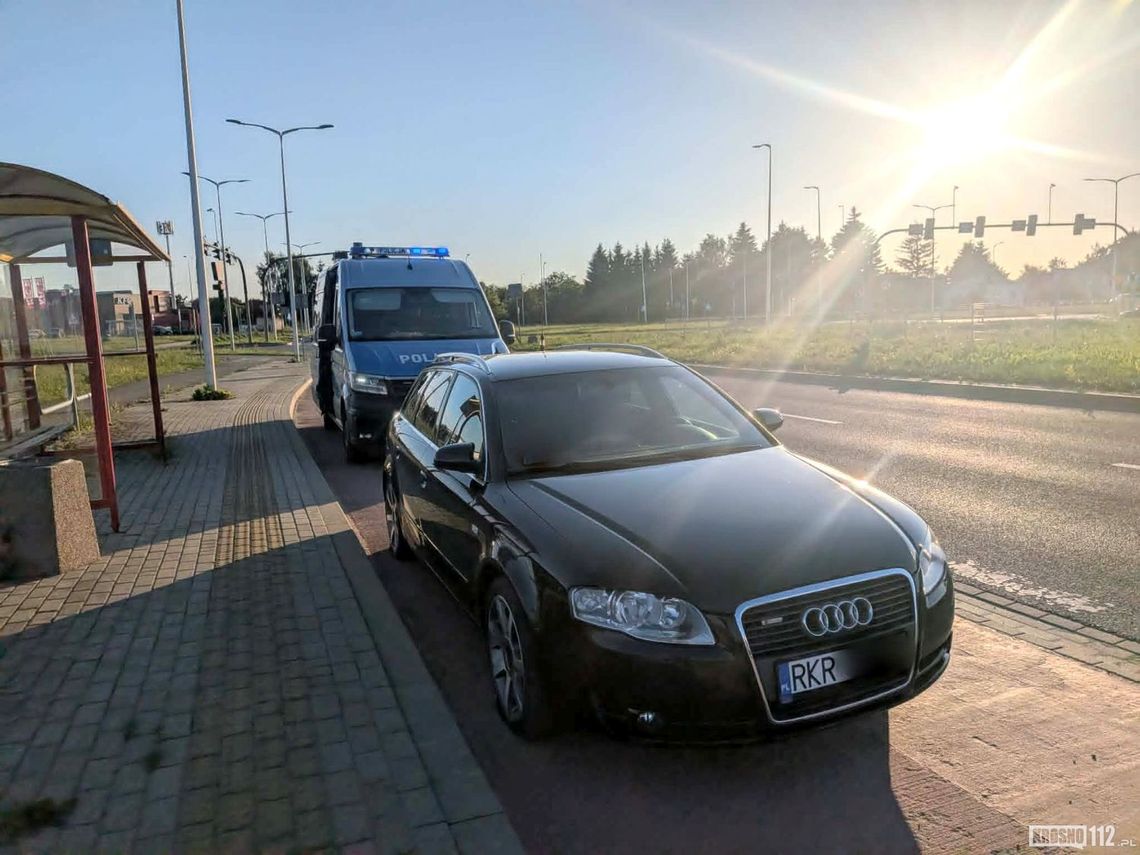 Pijany kierowca Audi zatrzymany przy VIVO