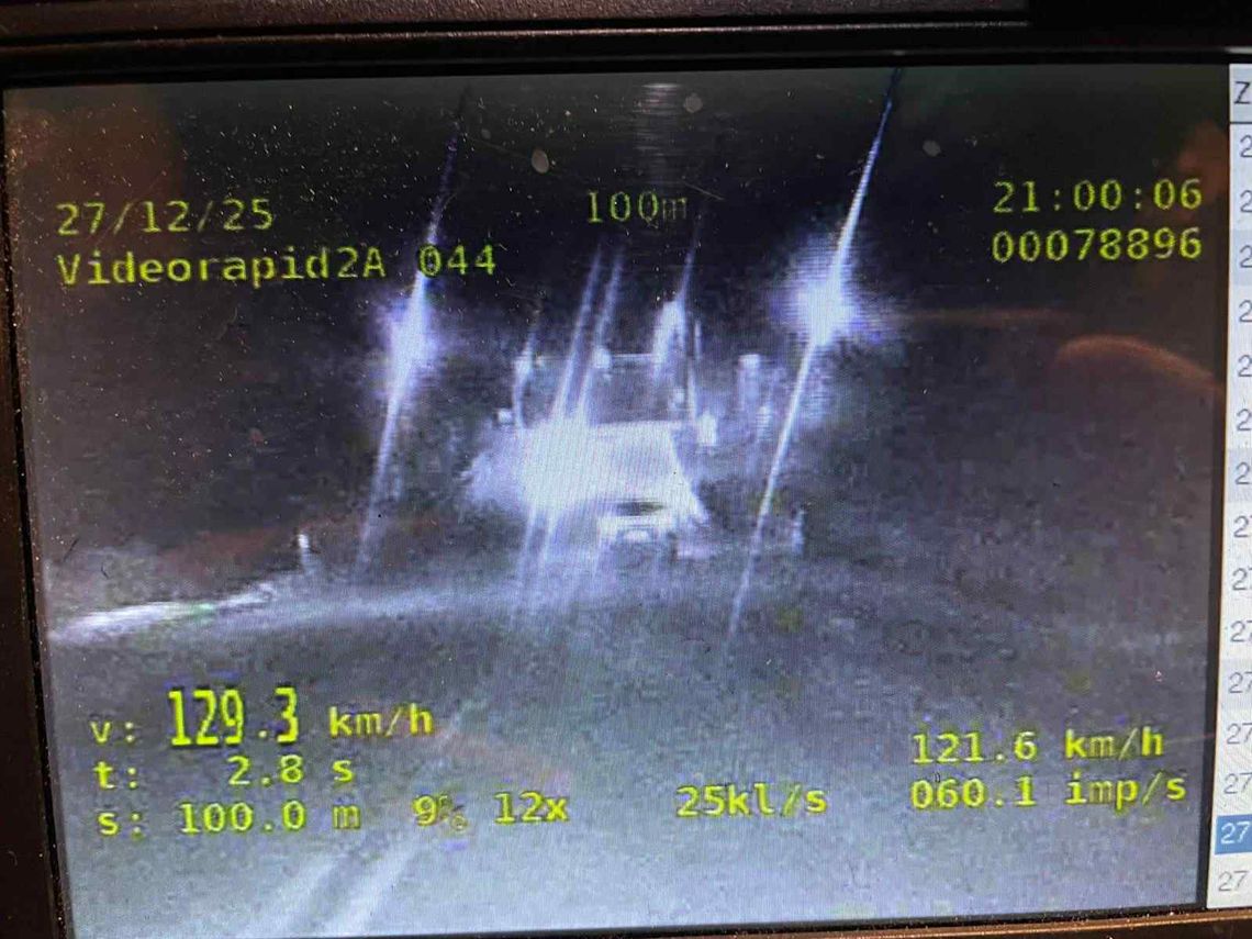 Piracka jazda zakończona przez policyjną kontrolę. 33-latek z mandatem na 4000 zł