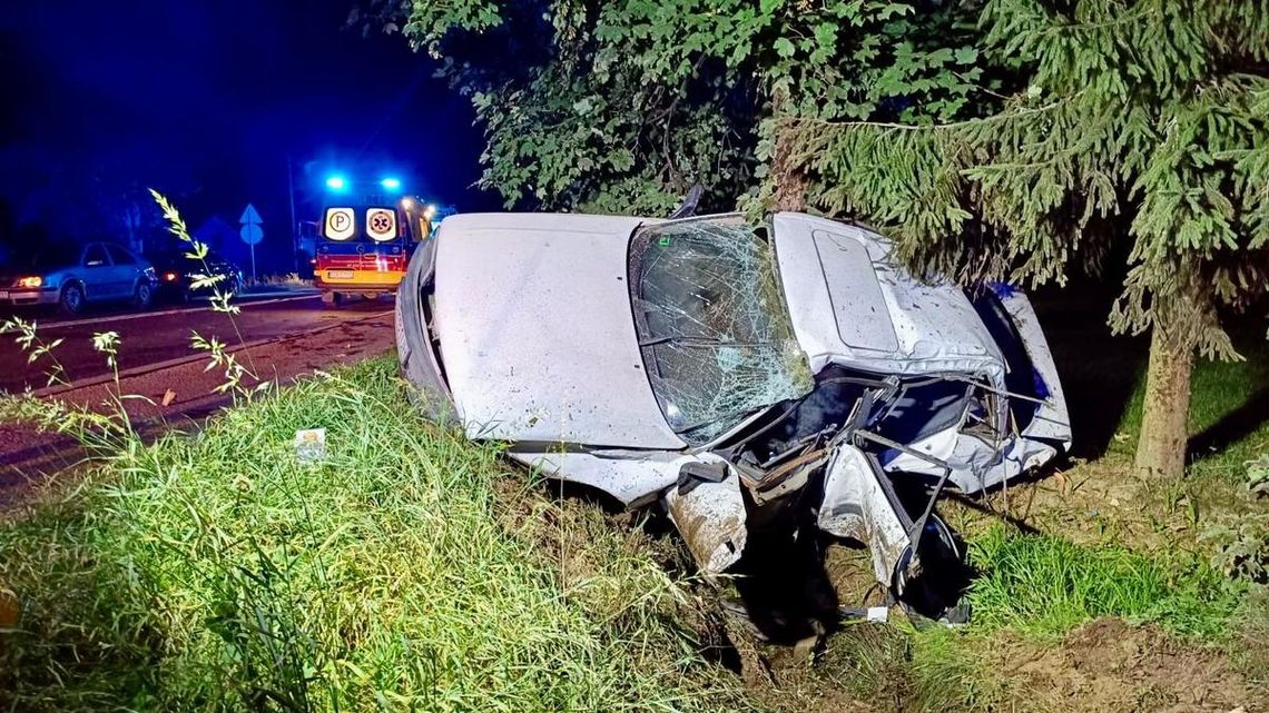 Po wypadku kierowca Audi zbiegł i zostawił rannego pasażera