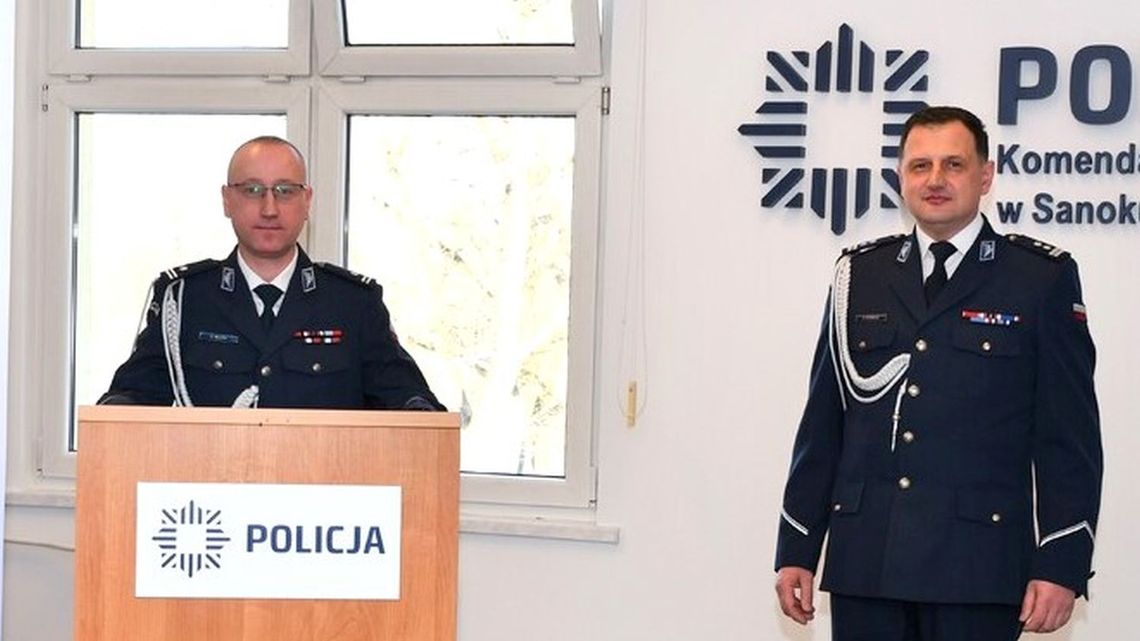Z Krosna do Sanoka. Podinsp. Krzysztof Belczyk został zastępcą komendanta