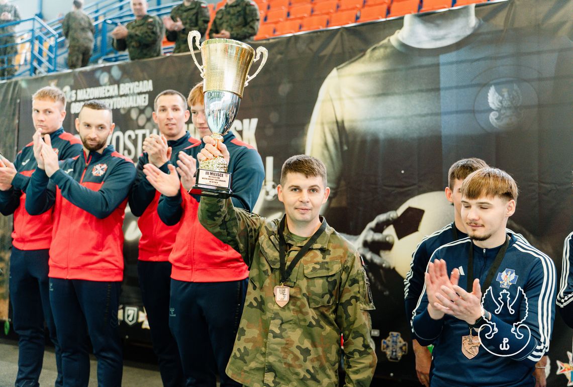 Podkarpaccy Terytorialsi z brązowym medalem mistrzostw WOT w futsalu