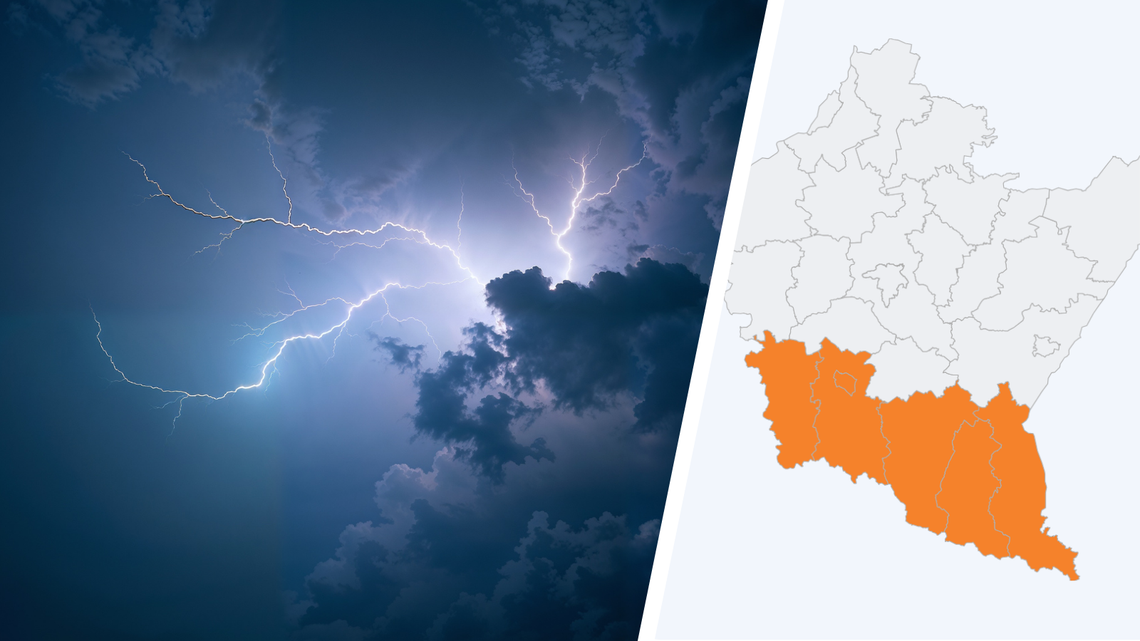Podkarpacie w alarmie pogodowym. Kolejny dzień upału, możliwe burze na południu