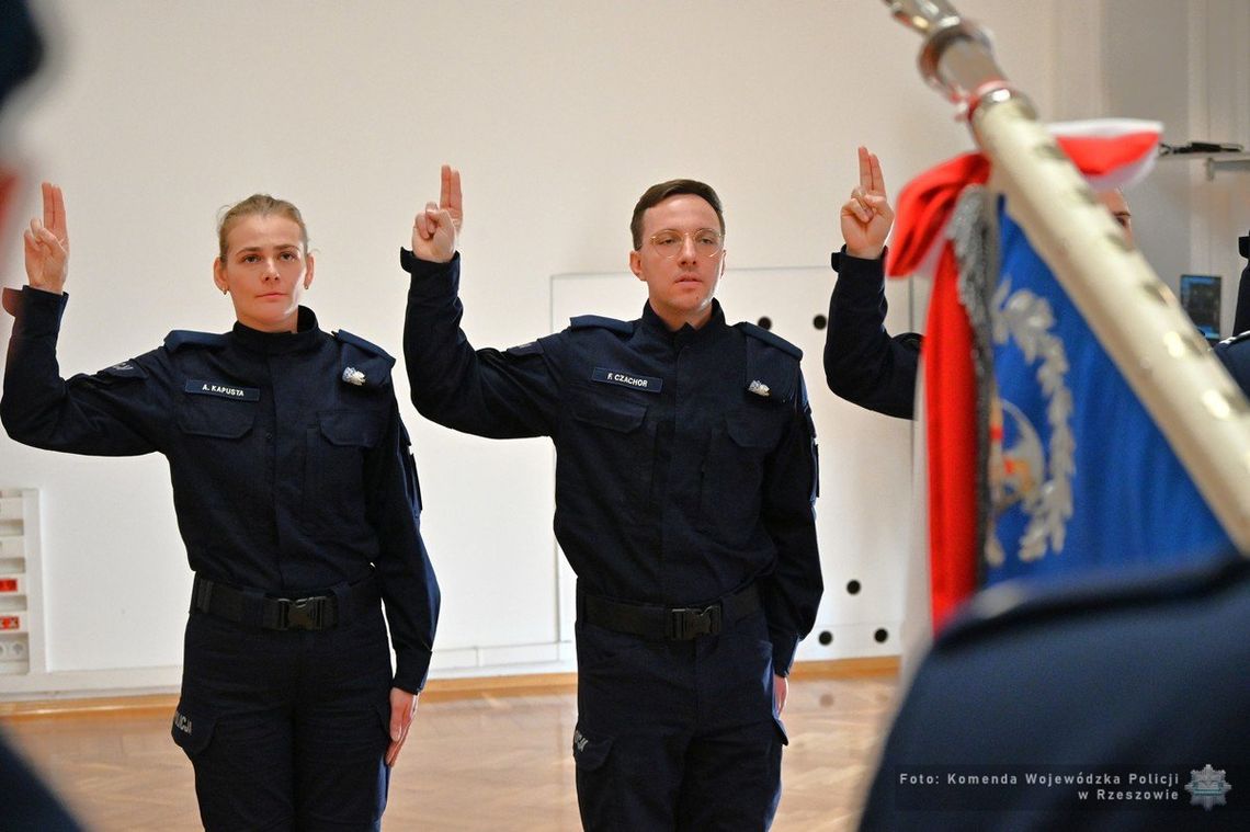 Podkarpacka Policja zyskała nowych funkcjonariuszy