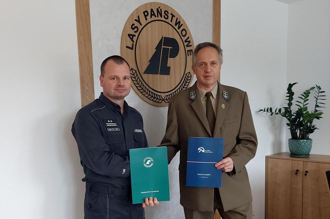 Podpisano porozumienie między Służbą Więzienną a Lasami Państwowymi