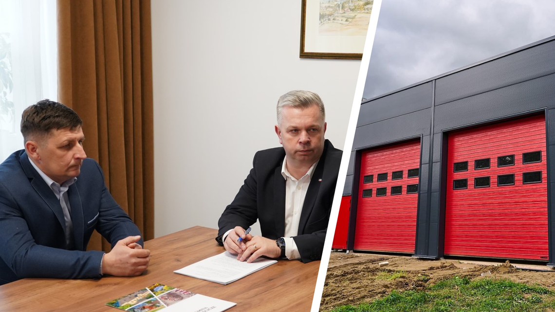 Podpisano umowę na III etap budowy remizy OSP Potok Podpisano umowę na III etap budowy remizy OSP Potok