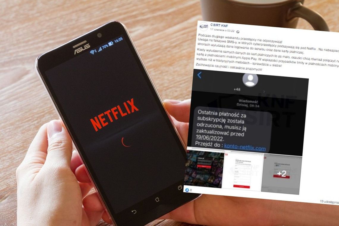 Podszywają się pod Netflix. Kradną dane kart płatniczych i pieniądze z kont