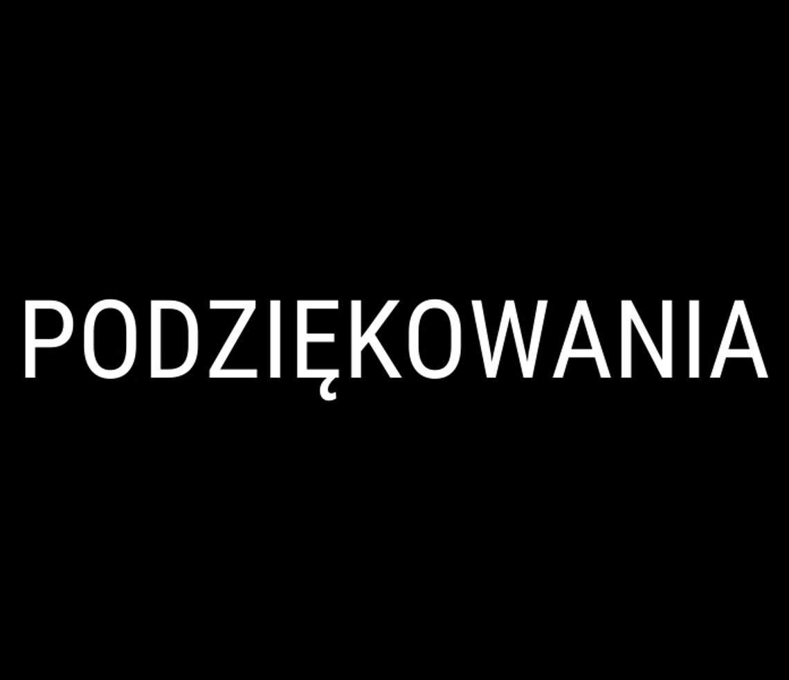 Podziękowanie od Rodziny ś.p. Dh. Macieja Urbanka Podziękowanie od Rodziny ś.p. Dh. Macieja Urbanka
