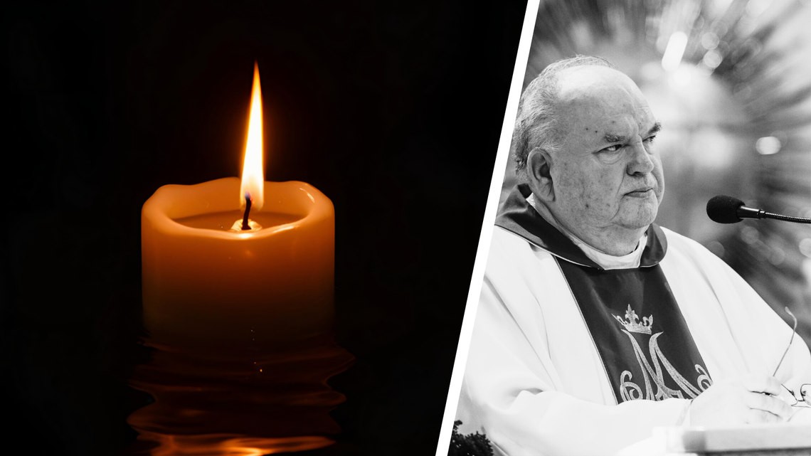 Ogłoszenie o śmierci ks. Prałata Józefa Kasperkiewicza