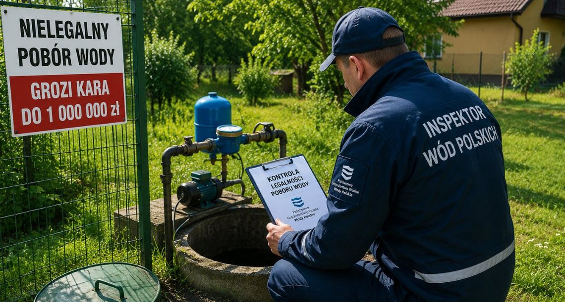 Polacy coraz częściej pobierają wodę nielegalnie. Wody Polskie sypią wysokimi karami Polacy coraz częściej pobierają wodę nielegalnie. Wody Polskie sypią wysokimi karami