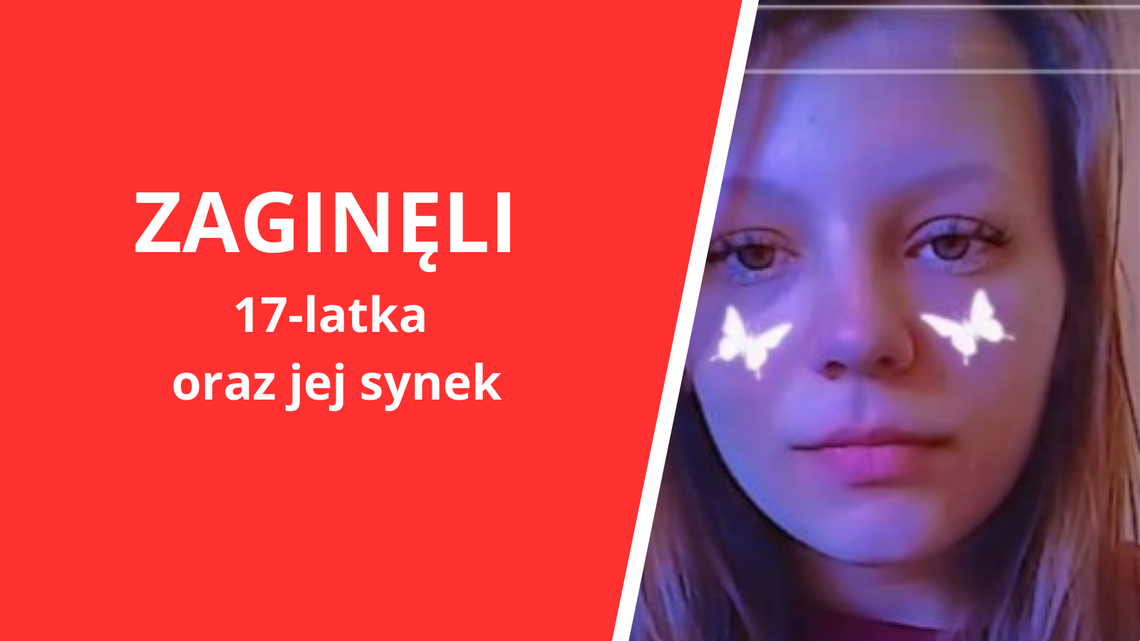 Policja poszukuje 17-letniej Wiktorii Siepierskiej i jej półrocznego syna