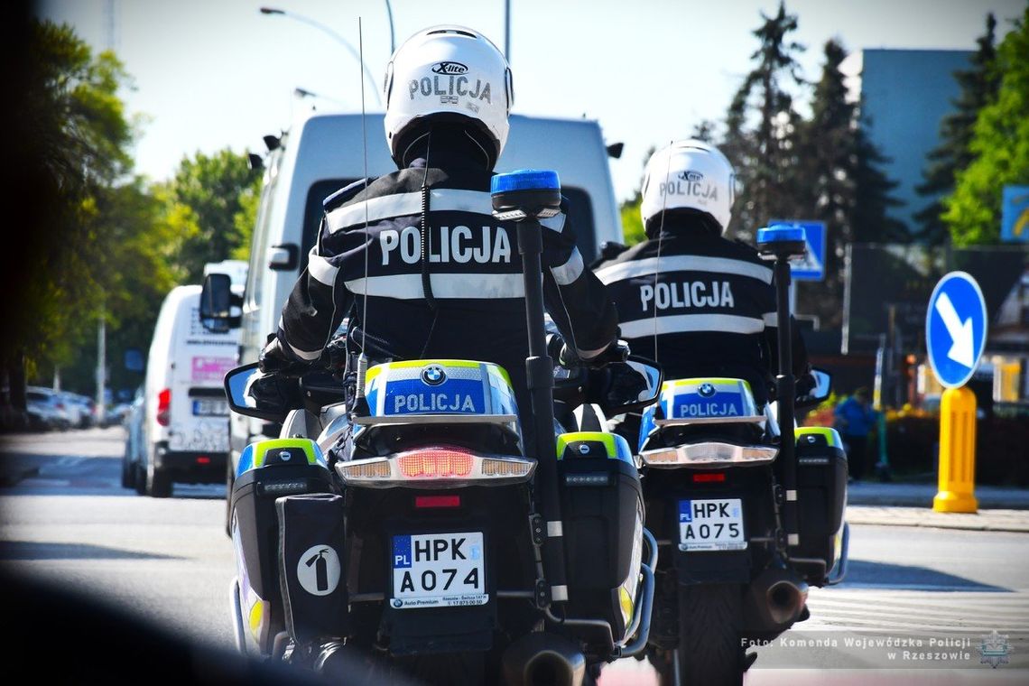 Policjanci podsumowali działania „Motocykl” prowadzone na podkarpackich drogach