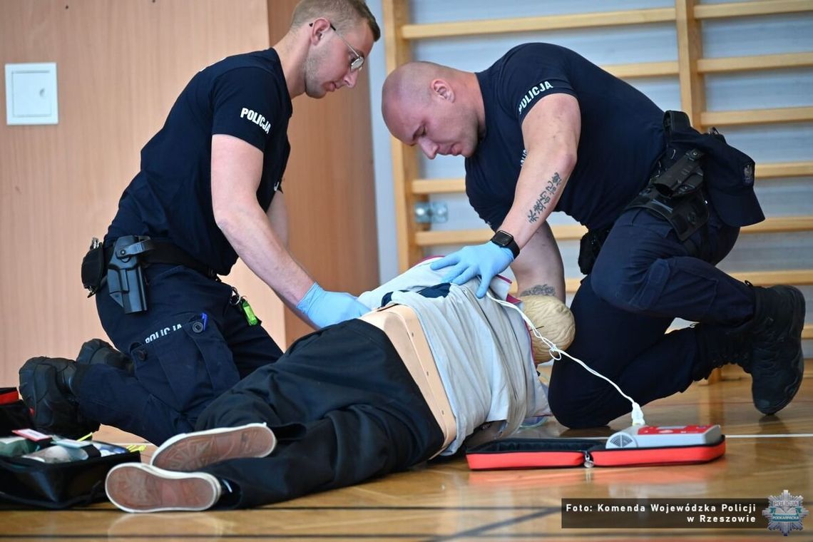 Policjanci ratownicy rywalizowali w Zaczerniu