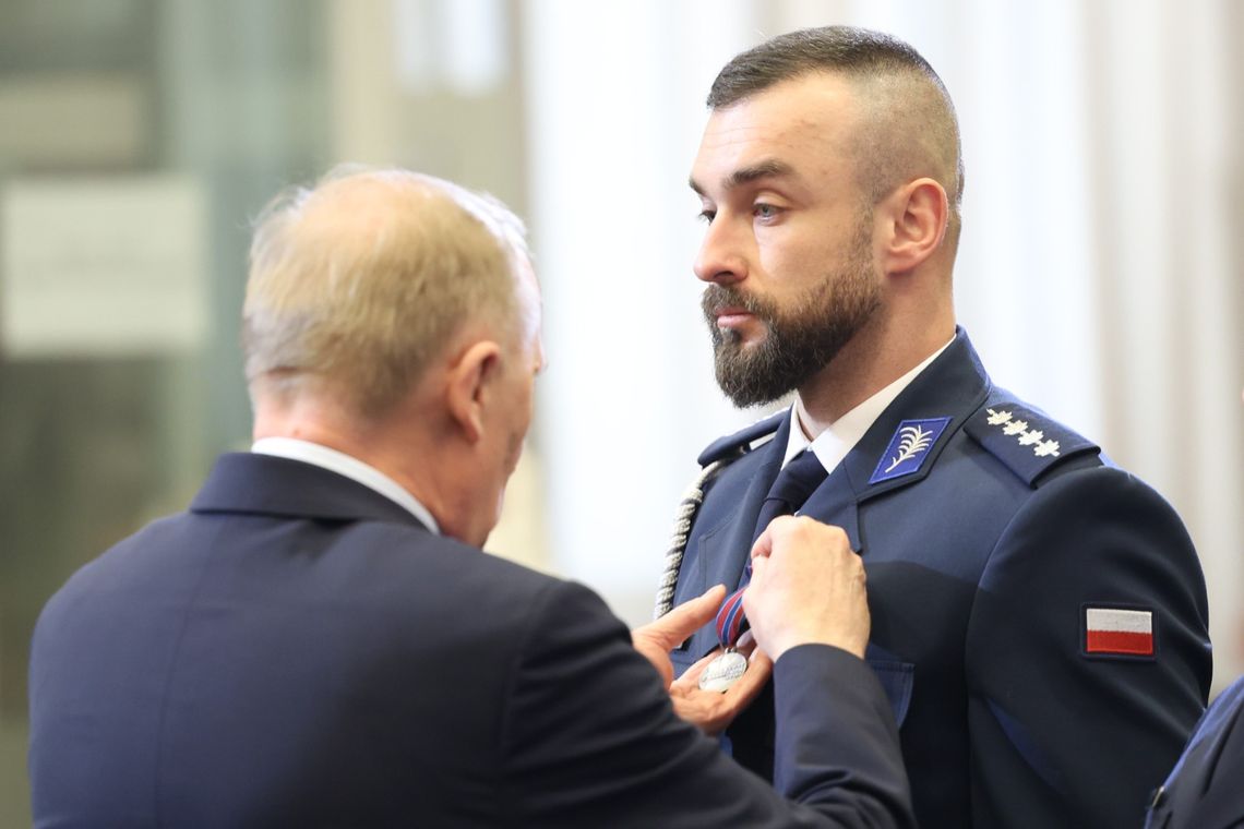 Policjanci z Krosna i Iwonicza-Zdroju wśród odznaczonych medalem im. podkom. Andrzeja Struja