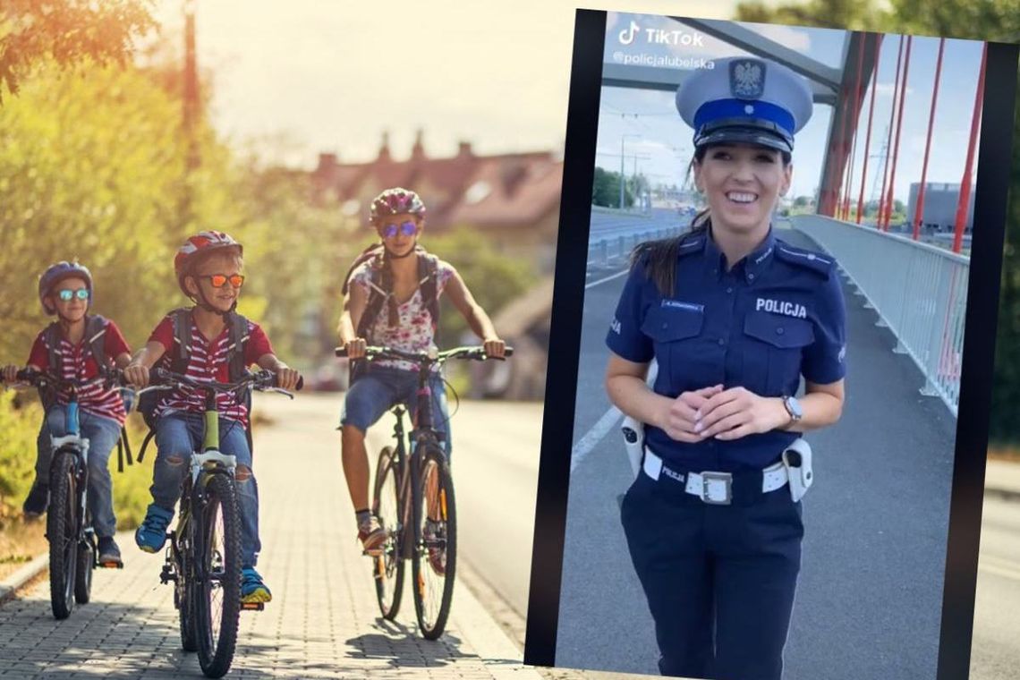 Policjantka przypomina o trzech ważnych zasadach. To nagranie podbija TikToka
